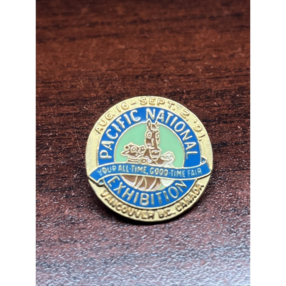 1991 Pacific National Exhibition Vancouver Canada Lapel Hat Pin